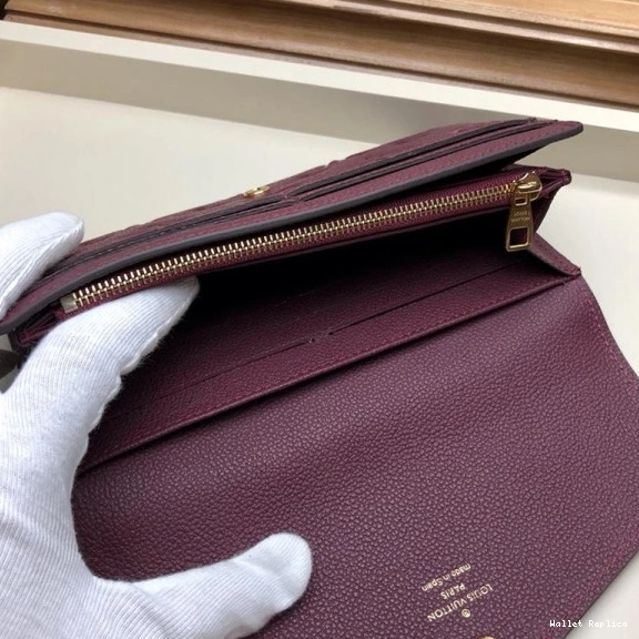 Affordable LOUIS WALLET VUITTON SARAH 0814